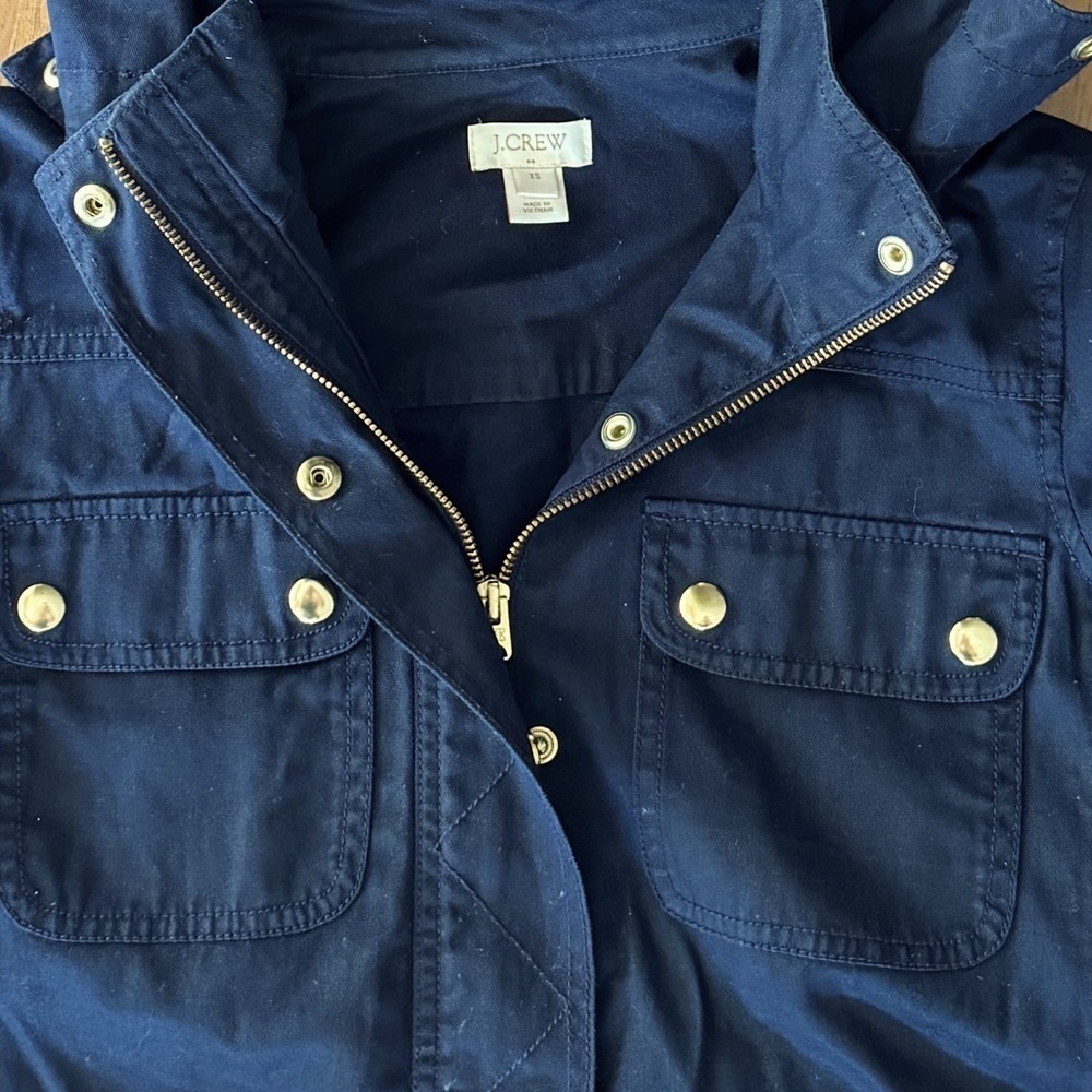 J. Crew XS Womens Blue Jacket - Picture 3 of 3